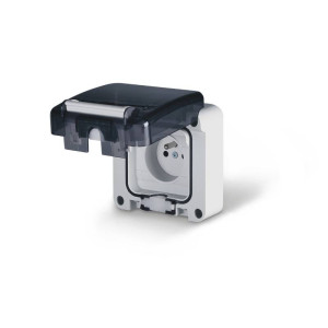 Protecta IP66 gniazdo pojedyńcze n/t 2P+Z french standard