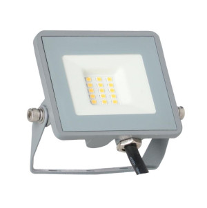 Naświetlacz LED 10W 900lm, barwa światła neutralna biel 4000K 120°, wymiary 104x21x92mm, obudowa alu IP65 szara, ORO DIODO 10W NW; ORO33120 LED-POL