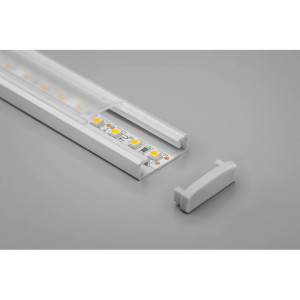 Profil aluminiowy LED nakładany Glax Silver 2m