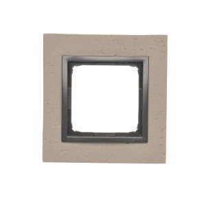 SIMON54 Ramka 1-krotna Nature-Beton