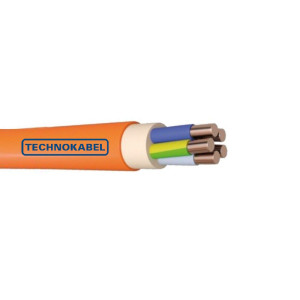 Kabel (N)HXH-J 5x6 RE FE180 PH90/E90 0,6/1kV ognioodporny, bezhalogenowy zasilający i sygnalizacyjny; 1192 013 33 TECHNOKABEL