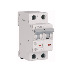 Wyłącznik nadprądowy 2P C 10A 6kA; HN-C10/2, 194869 EATON ELECTRIC