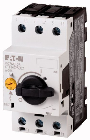 Wyłącznik silnikowy 3P 12,5kW 20-25A, PKZM0-25; 046989, EATON ELECTRIC
