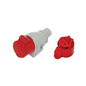 Gniazdo izolacyjne stałe 32A 400V 5P IP44, zaciski śrubowe, GS325; 127 TAREL
