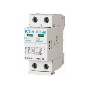 Ogranicznik przepięć typ 1+2 (klasa B+C) 2P 12,5kA 2M, SPBT12-280/2; EATON ELECTRIC