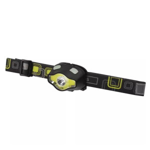 Latarka czołowa LED COB 3W + LED 3W, 220 lm, 100m 3× AAA