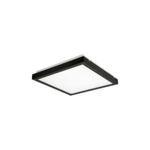 Plafoniera LED czarna kwadrat 2600lm TYBIA M 25W-NW B , 4000K, IP20,