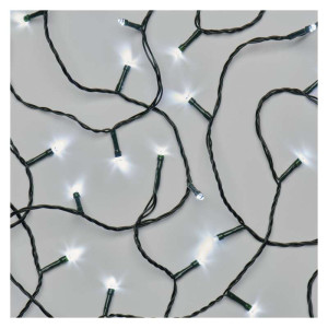 Lampki choinkowe Classic 100 LED 5m zimna biel, zielony przewód, 6W, IP20