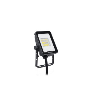 Naświetlacz LED 20W 2400lm 4000K naturalna biel IP65 IK07 110x110st 97x130x25,5mm 3 lata, szary; BVP164 LED24/840 PSU 20W SWB CE, PHILIPS