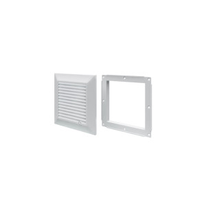 Duo Smart kw. 135 (kratka wentylacyjna) biała; DOSPEL