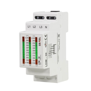 LDM-30 wskaźnik napięcia 3-fazowy 230/400V AC