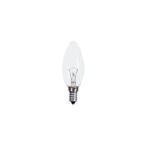 Żarówka wysokotemperaturowa 25W B35 E14 clear świeczka