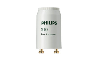 Zapłonnik 4-65W do swietlówek tradycyjnych, starter S10 4-65W SIN 220-240V; PHILIPS