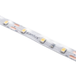 Taśma LED 1m =11W i 900lm, barwa światła: 6000K chłodna biel, 24VDC IP65, długość 5m (1szt), LED L60 11W/M 12 IP65-CW; 33310, KANLUX
