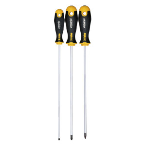 Zestaw 3 wkrętaków nieizolowanych Ergonic 3cz.; FL40093114 FELO