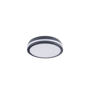 Plafoniera LED, okrągła , 2060lm, 4000K, IP54, grafit BENO 24W NW-O-GR
