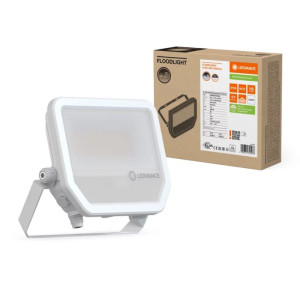 Naświetlacz LED 41W/27W 6000lm/4000lm SYM, 230V, 4000K neutalna biel 100x100st, IP66 biały 201x179x43mm, 3lata 145lm/W; 4099854305986, LEDVANCE
