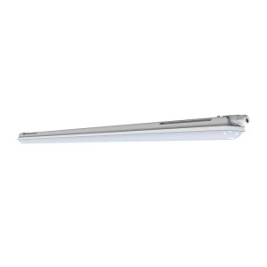 Oprawa hermetyczna LED 150cm 41W 7020lm, barwa światła neutralna bbiel 4000K, obudowa IP65 szara, 5 lat gwar, DP 3TH 1500 E 41W 840 IP65 GY LEDV; 4058075855922 LEDVANCE