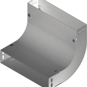 Łuk korytka 90 stopni szerokość 200mm wysokość 60mm, grubość blachy 1,0mm, LUBJ200H60; 16190 BAKS