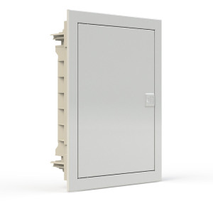 PMF 12 Plast. obudowa instal.z drzwiami metalowymi, podtynk., IP40, 1 rząd, 12 modułów