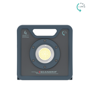 Wytrzymała akumulatorowo - sieciowa lampa robocza LED 4000 lm 25 W Scangrip NOVA 4 C+R forLIFE 03.6204