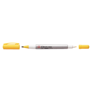 Marker IDenti-Pen Dual Point zółty, Sakura