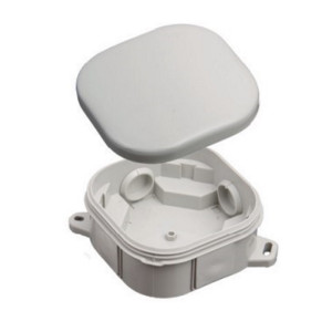 Puszka natynkowa hermetyczna pusta PH 92x92x44 klik IP54 szara A.0018