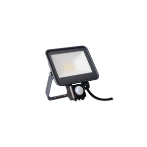 Naświetlacz LED IQ-LED FL-20W-NW-SE 2300lm, IP44, 4000K czarny