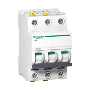 Wyłącznik nadprądowy 3P B 6A 6kA AC, Acti9 iC60N-B6-3; A9F03306, SCHNEIDER ELECTRIC