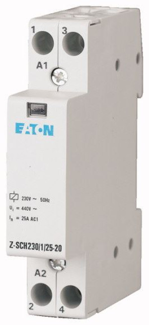Stycznik modułowy Z-SCH230/1/25-20 25A 2NO 0NC 230VAC 1M