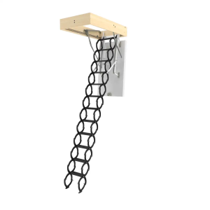 Schody strychowe nożycowe GREENSTEP LSE Energy Efficient 50x80/290 FAKRO