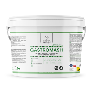 Hippovet Pharmacy VeterinaryLine - GASTROMASH – mesz dla koni wrzodowych, kolkowych i alergicznych 3 kg