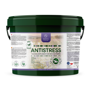 Hippovet Pharmacy ANTISTRESS – wsparcie dla nerwowych, nadpobudliwych i zestresowanych koni - 3kg