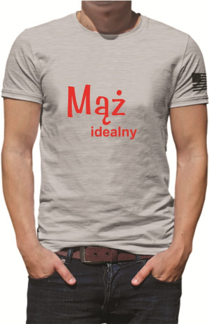 KOSZULKA MĘSKA IDEALNY MĄŻ