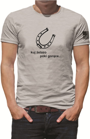 KOSZULKA MĘSKA KUJ ŻELAZO PÓKI GORĄCE