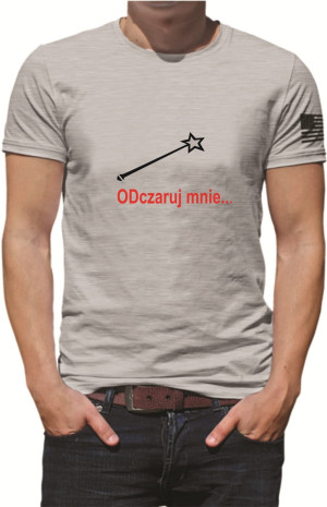 KOSZULKA MĘSKA ODCZARUJ MNIE