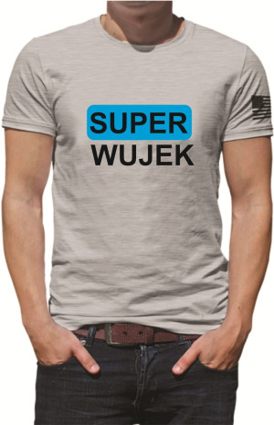 KOSZULKA MĘSKA SUPER WUJEK