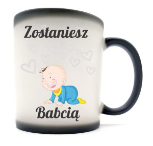ZOSTANIESZ BABCIĄ KUBEK TERMICZNY MAGICZNY W PUDEŁKU GW184
