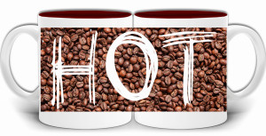 HOT KAWA KUBEK Z BRĄZOWYM ŚRODKIEM W PUDEŁKU GW200