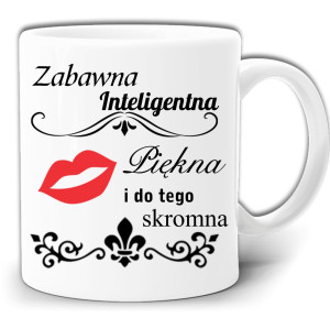 INTELIGENTA PIĘKNA I SKROMNA KUBEK DLA NIE W PUDEŁKU GW225