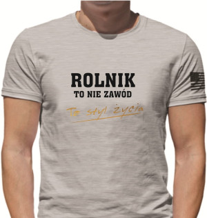 KOSZULKA MĘSKA ROLNIK TO NIE ZAWÓD