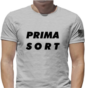 PRIMA SORT KOSZULKA Z NADRUKIEM NAPISEM ŚMIESZNE WZORY PREZENT