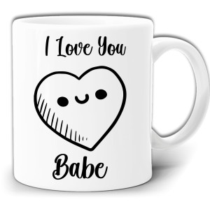 I LOVE YOU BABE PREZENT KUBEK W PUDEŁKU GW241