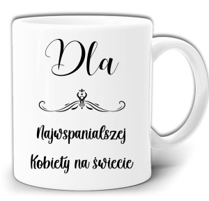 DLA NAJWSPANIALSZEJ KOBIETY KUBEK + PUDEŁKO GW239