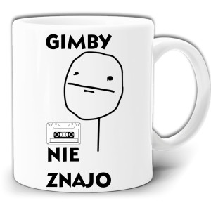 GIMBY NIE ZNAJO ŚMIESZNY KUBEK W PUDEŁKU GW263