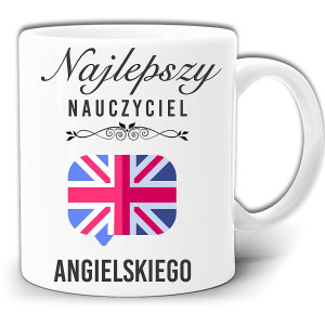DLA NAUCZYCIELA ANGIELSKIEGO KUBEK + PUDEŁKO GW348