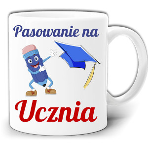 PASOWANIE NA UCZNIA SZKOLNY KUBEK + PUDEŁKO GW354