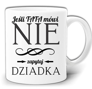 TATA MÓWI NIE ? ZAPYTAJ DZIADKA KUBEK + PUDEŁKO GW363