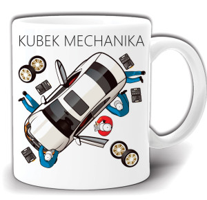 AUTO NAPRAWA MECHANIKA KUBEK DLA DZIECI + PUDEŁKO GW482