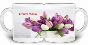 DZIEŃ MATKI PREZENT KUBEK NADRUK + PUDEŁKO GW500